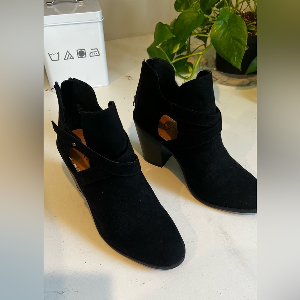 Black booties